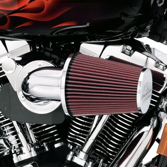 Screamin Eagle Heavy Breather Luftfilter Kit Harley Fxd Fxst Dyna